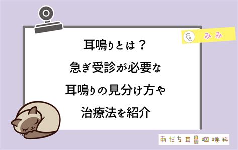 fateopen 耳鳴|耳鳴りとは？急ぎ受診が必要な耳鳴りの見分け方や治療法を紹介。